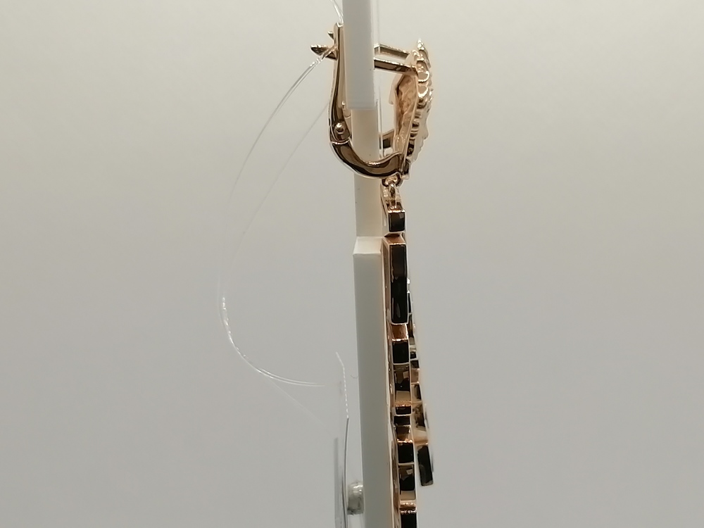 СЕРЬГИ БЕЗ КАМНЯ (Au 585)