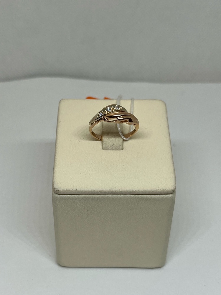 КОЛКМИ585 КОЛЬЦО С КАМНЯМИ (Au 585)
