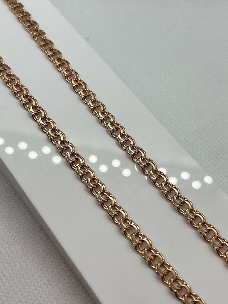 ЦЕПЬ ПОЛНОВЕСНАЯ Бисмарк (Au 585)