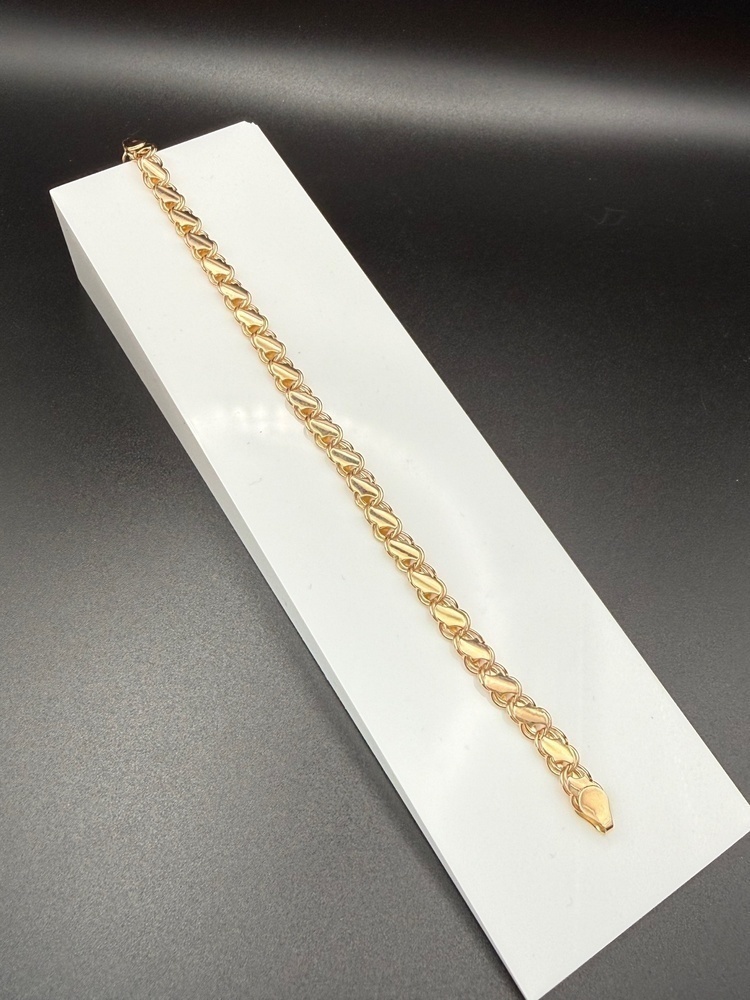 БРАСЛЕТ ПУСТОТЕЛЫЙ Черепашка (Au 585)