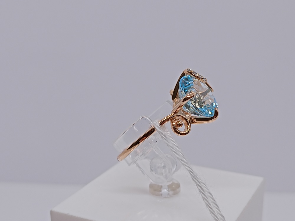 КОЛКМИ585 КОЛЬЦО С КАМНЯМИ (Au 585)