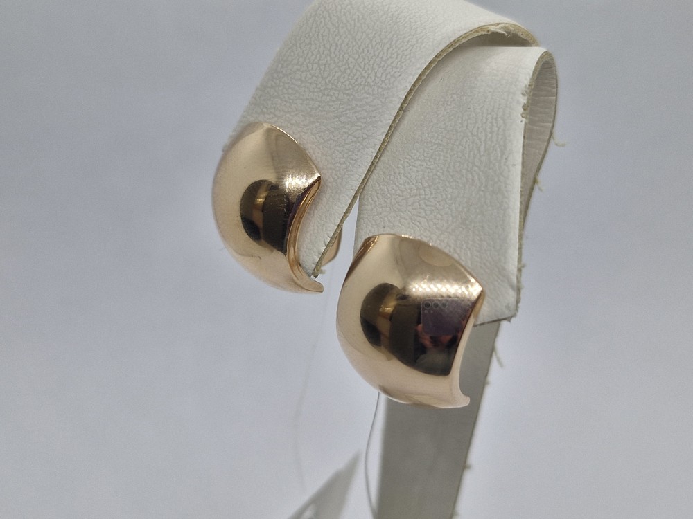 СЕРЬГИ БЕЗ КАМНЯ (Au 585)