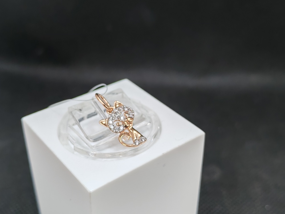 ПОДВЕСКА С КАМНЯМИ (Au 585)