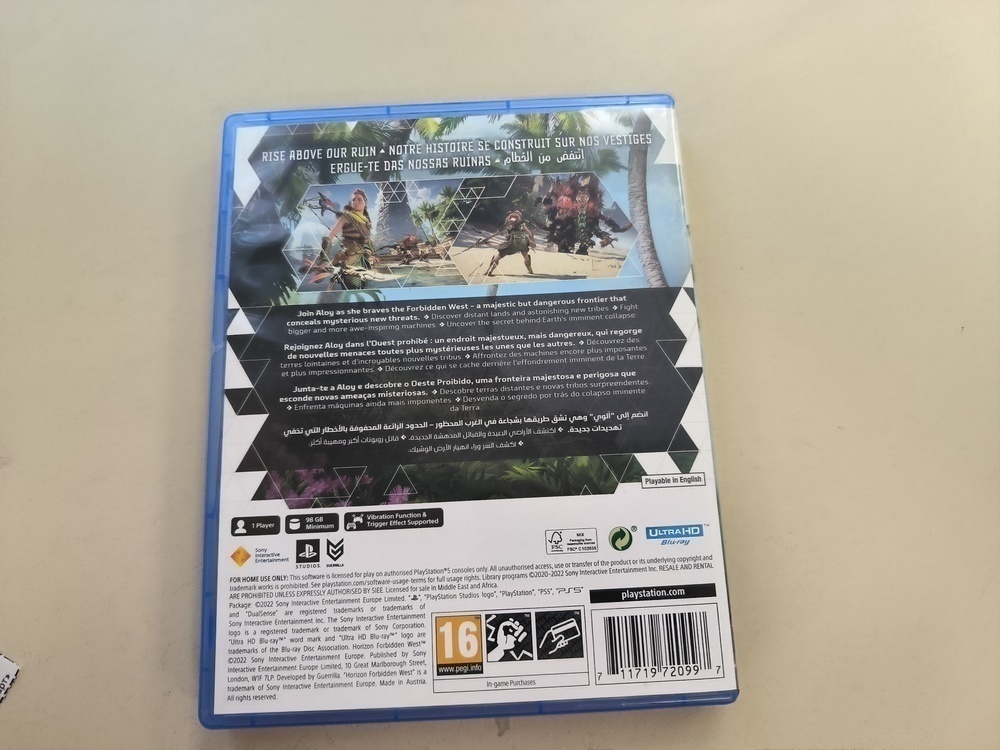 Игра Playstation 5 Horizon Forbidden West