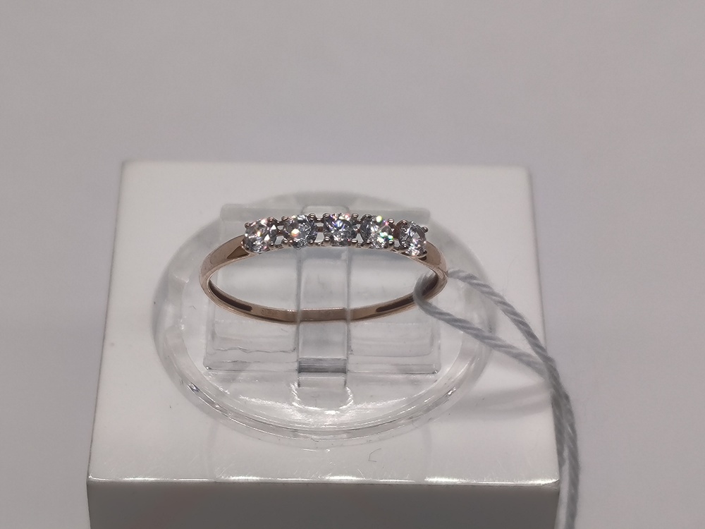 КОЛКМИ585 КОЛЬЦО С КАМНЯМИ (Au 585)