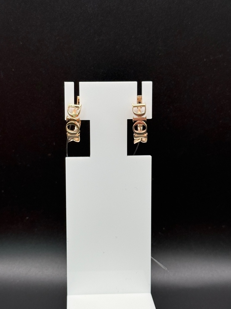 СЕРЬГИ БЕЗ КАМНЯ (Au 585)