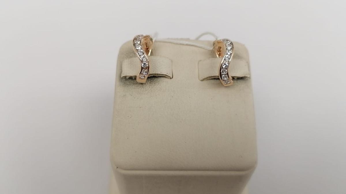 СКМИ585 СЕРЬГИ С КАМНЯМИ (Au 585) СКМИ585 СЕРЬГИ С КАМНЯМИ (Au 585)