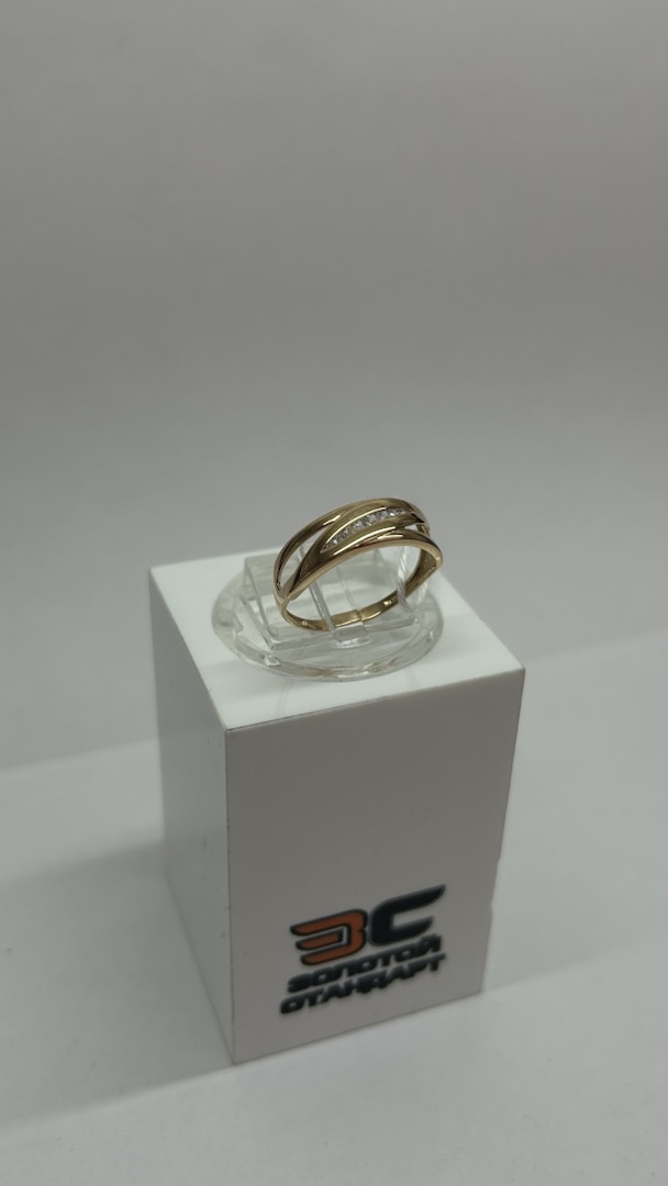КОЛКМИ585 КОЛЬЦО С КАМНЯМИ (Au 585)