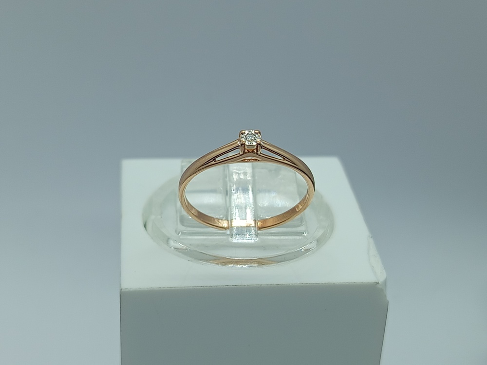 КОЛЬЦО БРИЛЛИАНТ Au 585