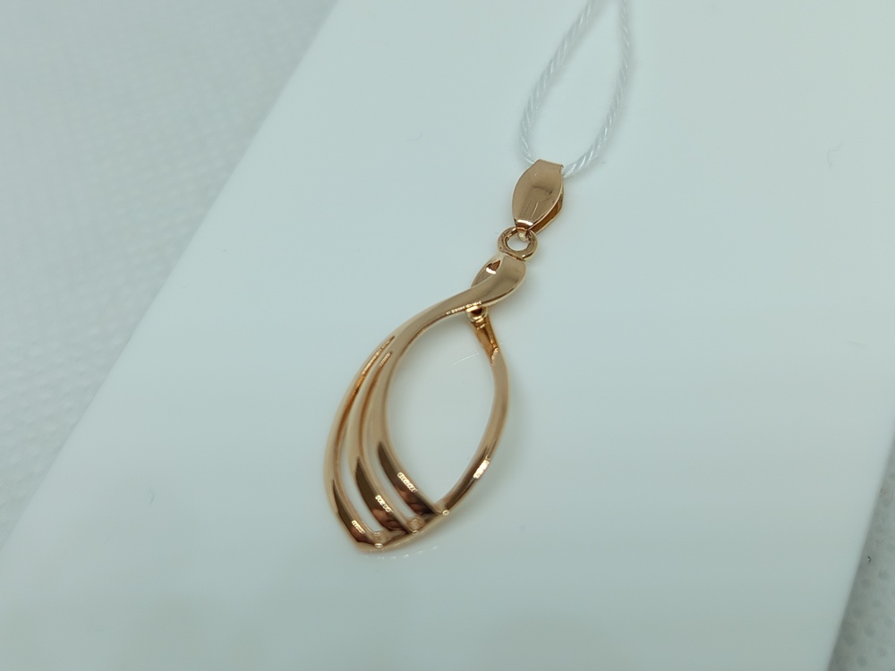 ПОДВЕСКА БЕЗ КАМНЯ Au 585