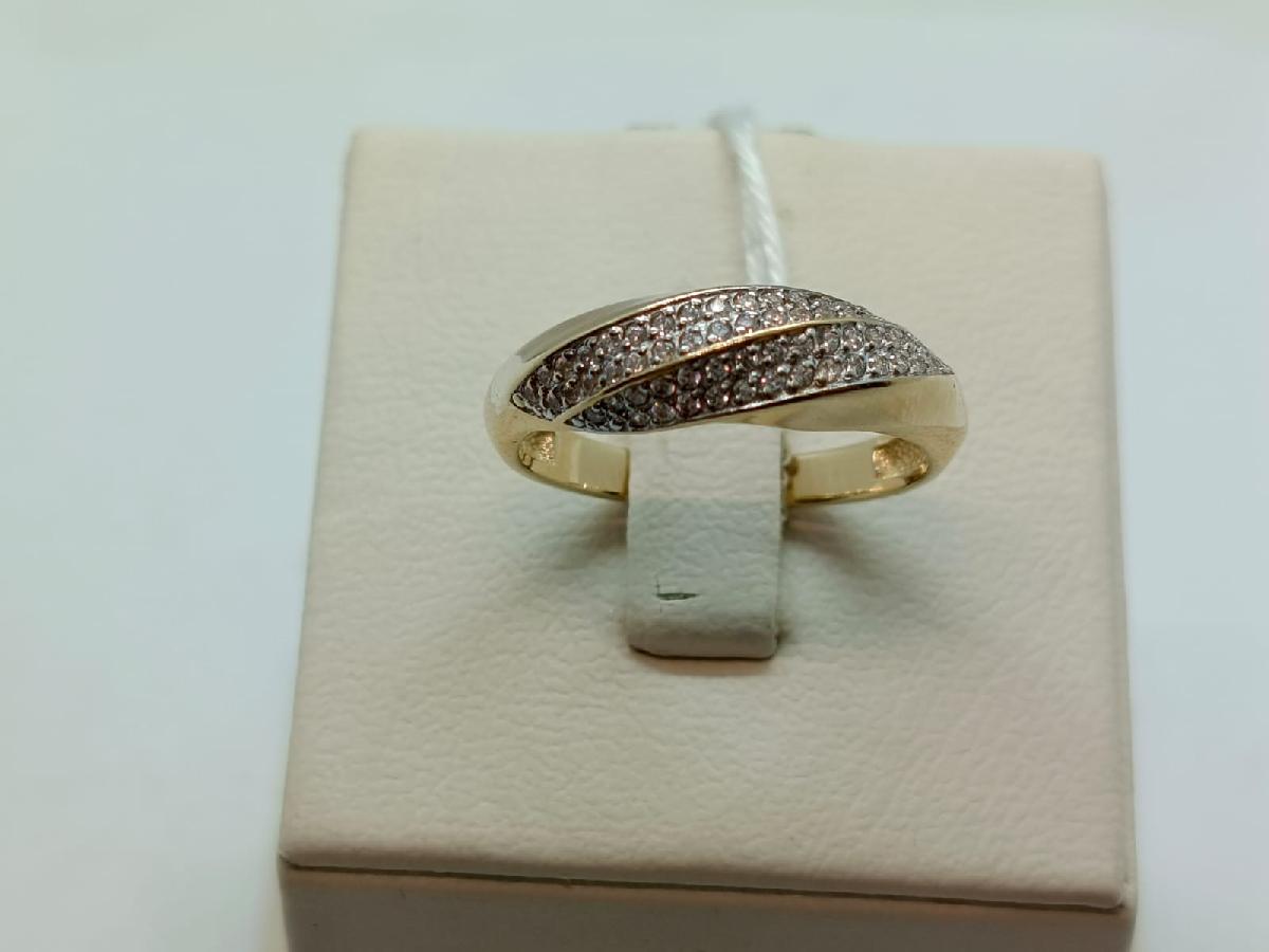 КОЛКМИ585 КОЛЬЦО С КАМНЯМИ (Au 585)