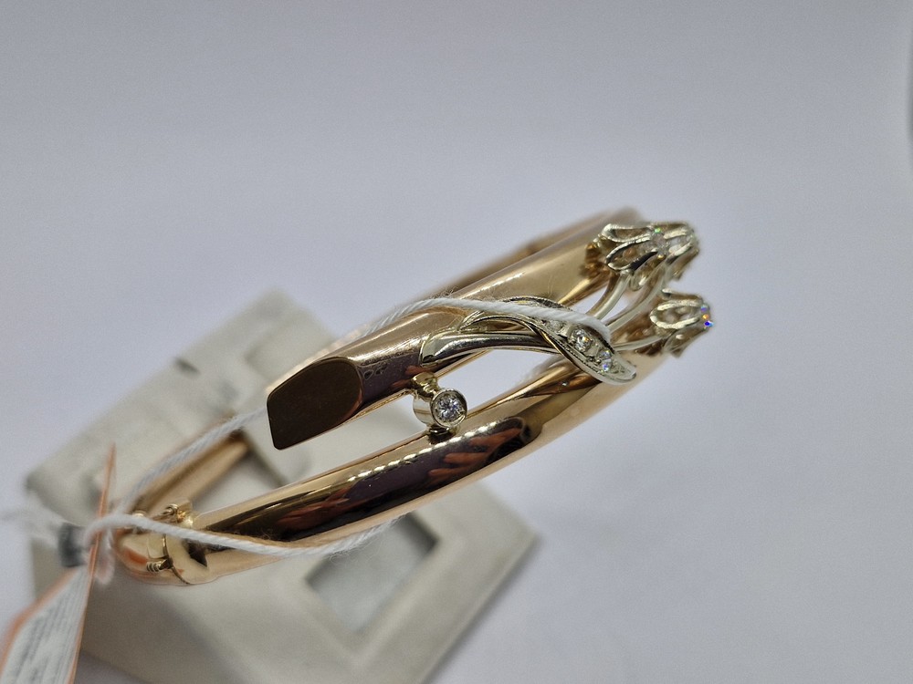 БРАСЛЕТ БРИЛЛИАНТ Au 585