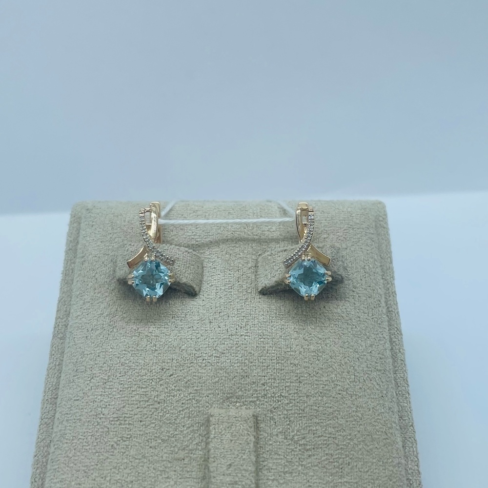 СЕРЬГИ БРИЛЛИАНТ (Au 585)