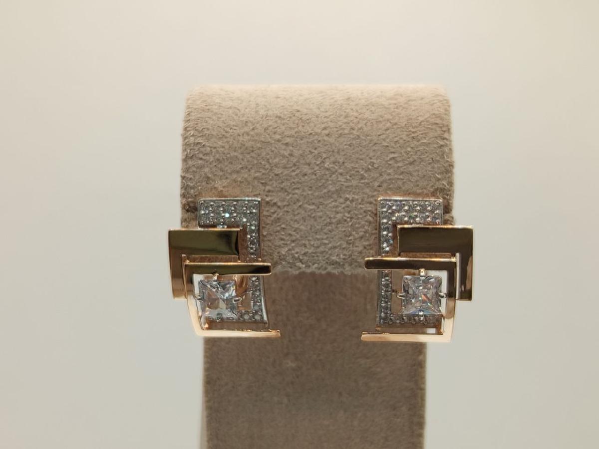 СЕРЬГИ С КАМНЯМИ (Au 585)