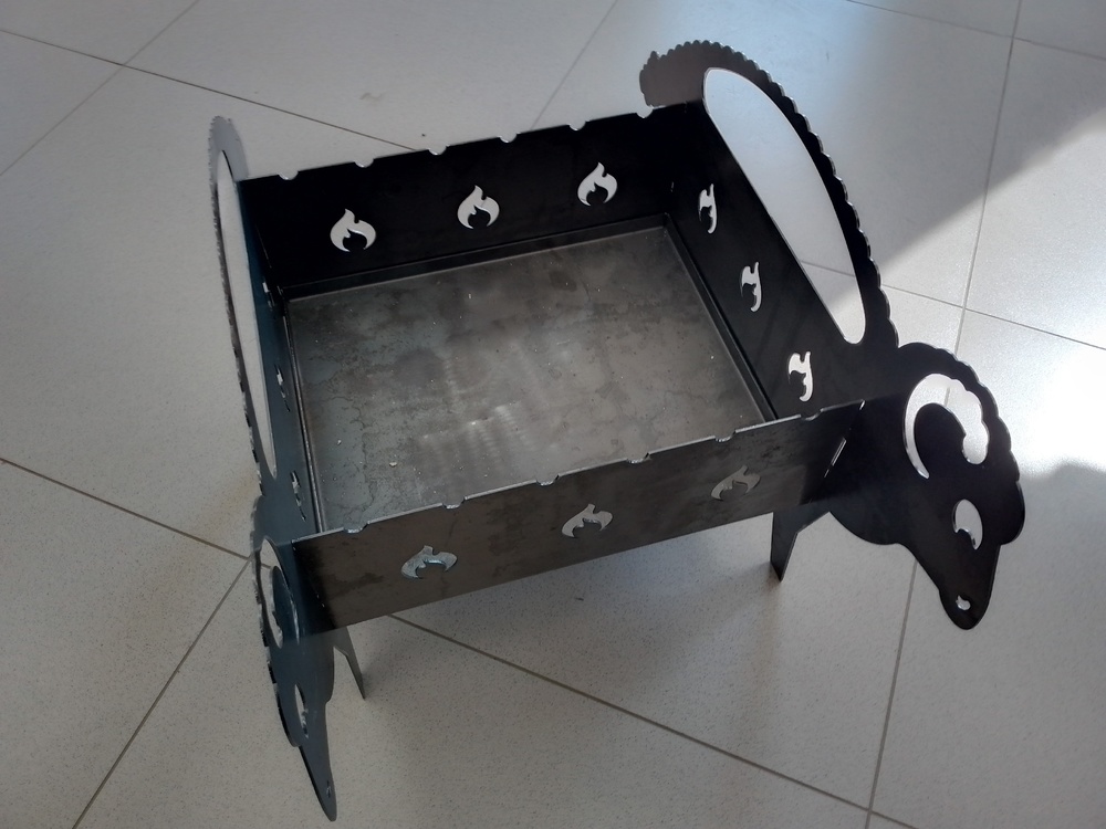 Мангал 30Х50Х50 