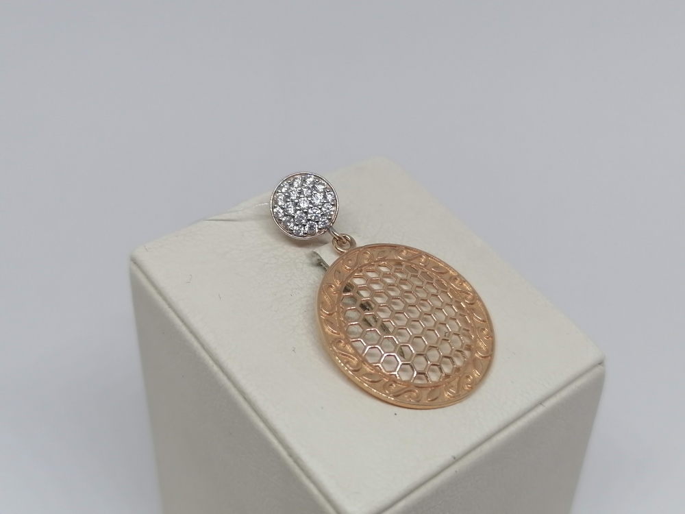 ПОДВЕСКА С КАМНЯМИ (Au 585)