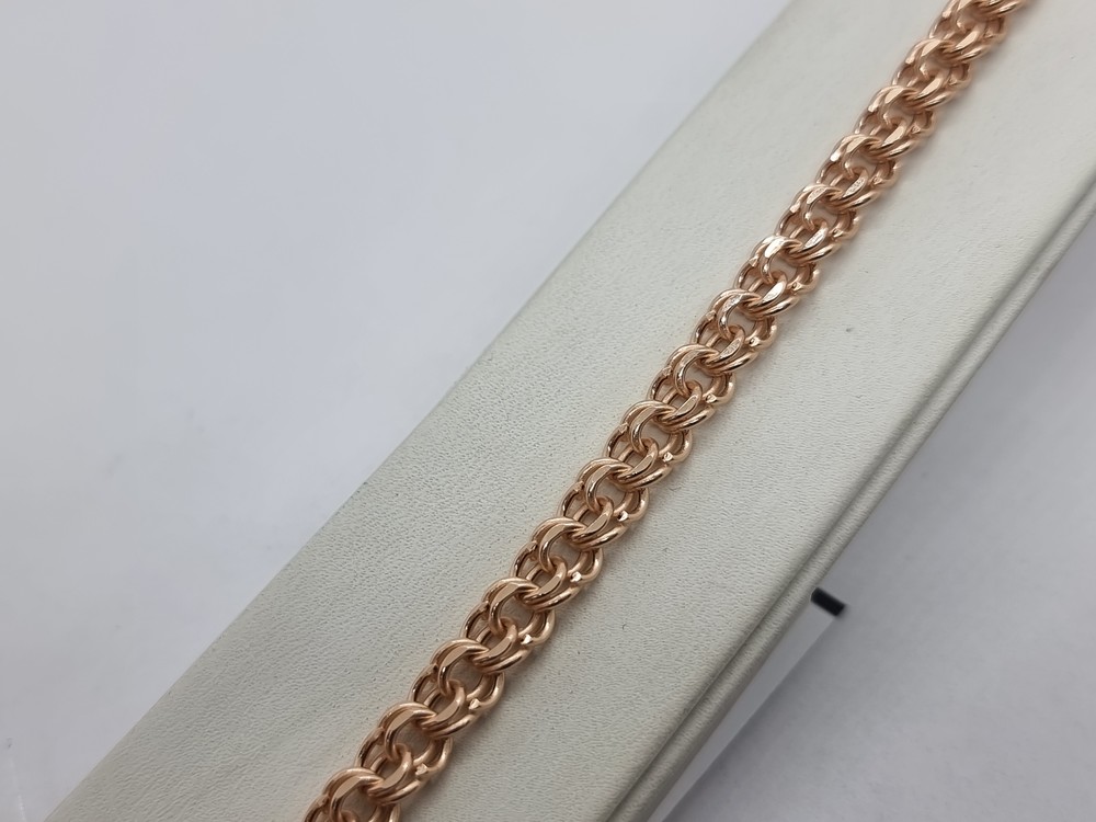 НБ 12-316ПГ БРАСЛЕТ ПУСТОТЕЛЫЙ (Au 585)