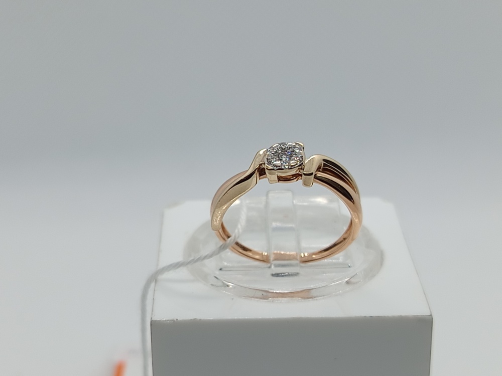 КОЛЬЦО БРИЛЛИАНТ Au 585