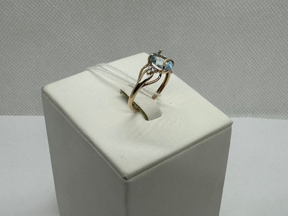 КОЛКМИ585 КОЛЬЦО С КАМНЯМИ (Au 585)