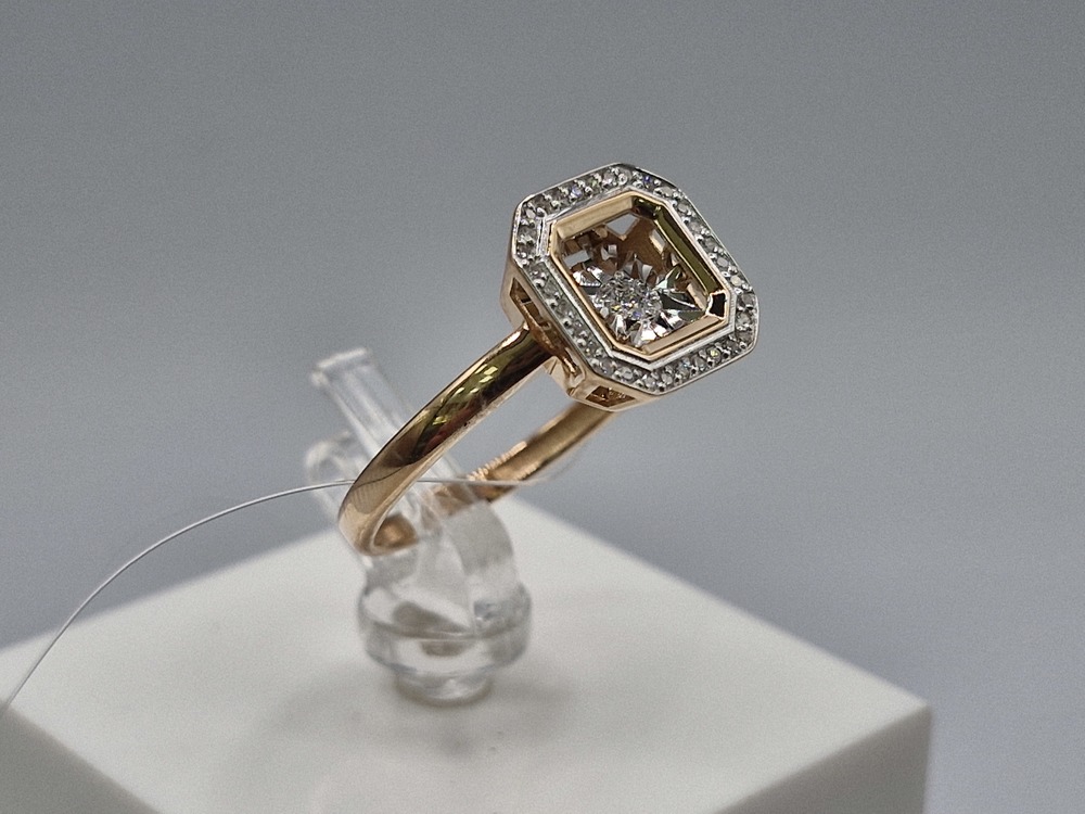 КОЛЬЦО БРИЛЛИАНТ (Au 585)