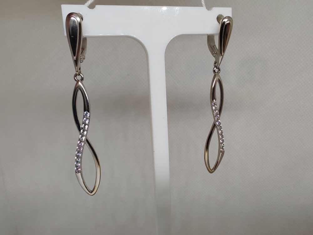 СЕРЬГИ С КАМНЯМИ (Au 585)