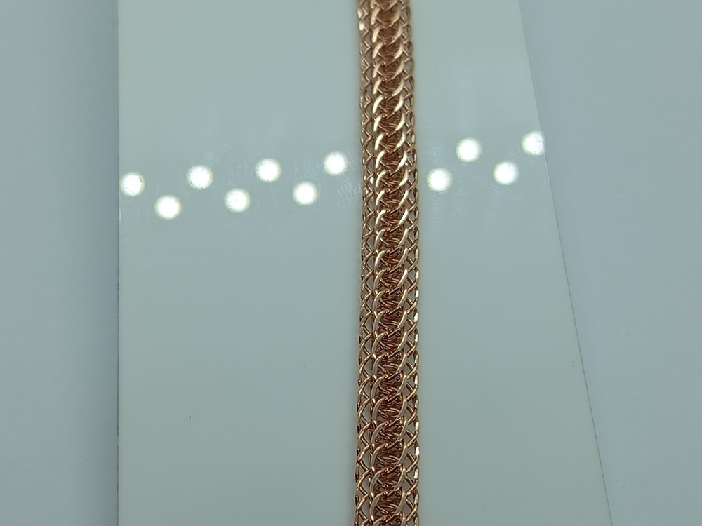 БРАСЛЕТ ПОЛНОВЕСНЫЙ Итальянка Au 585