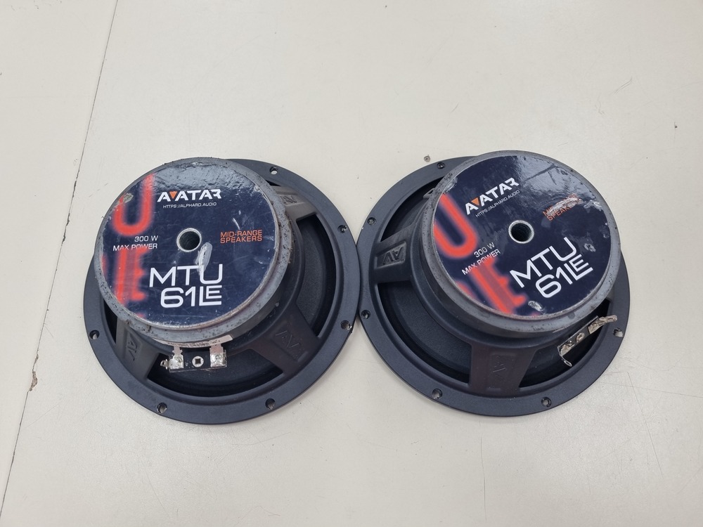 Автоакустика передняя Avatar MTU-61LE