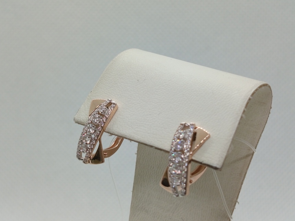 СЕРЬГИ С КАМНЯМИ (Au 585)