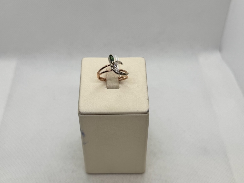 КОЛКМИ585 КОЛЬЦО С КАМНЯМИ (Au 585)