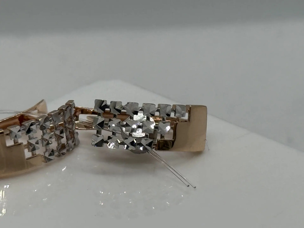 СЕРЬГИ БЕЗ КАМНЯ (Au 585)