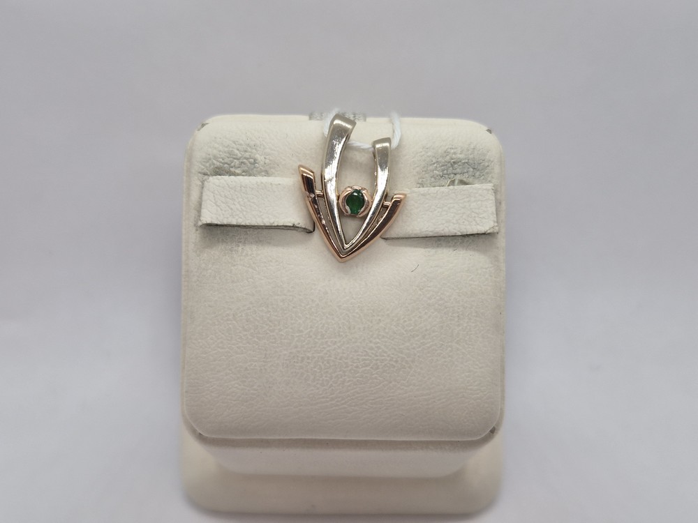 ПОДКМ585 ПОДВЕСКА С КАМНЕМ (Au 585)