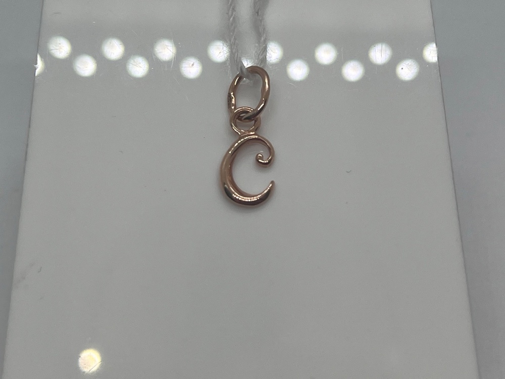 ПОДВЕСКА БУКВА С Au 585