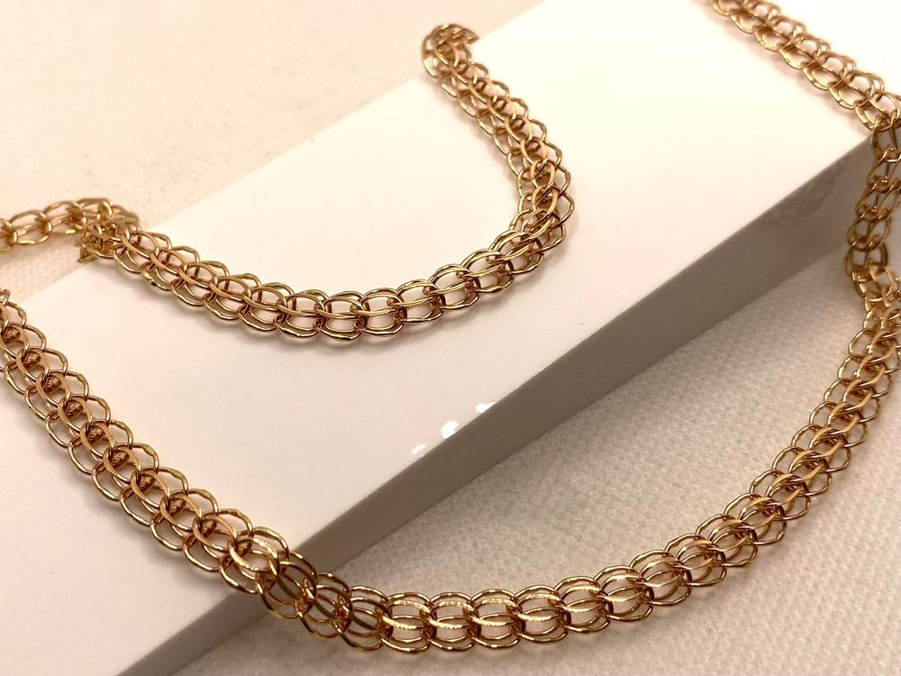 160005 ЦЕПЬ ПОЛНОВЕСНАЯ Итальянка (Au 585)