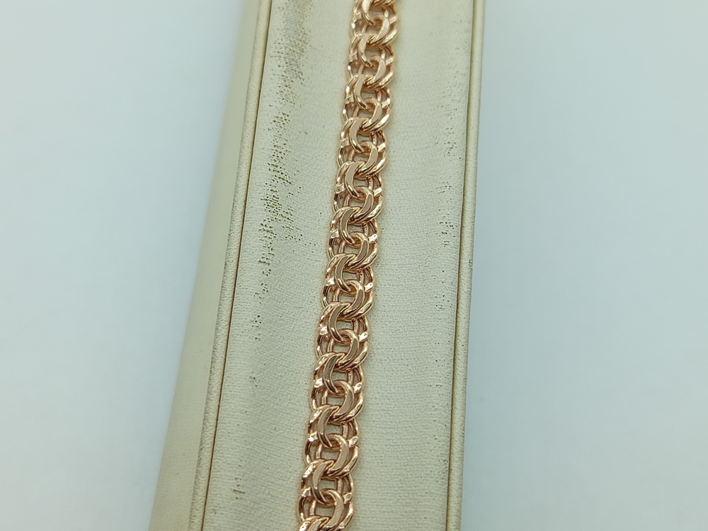 670009023 БРАСЛЕТ ПУСТОТЕЛЫЙ Бисмарк (Au 585)