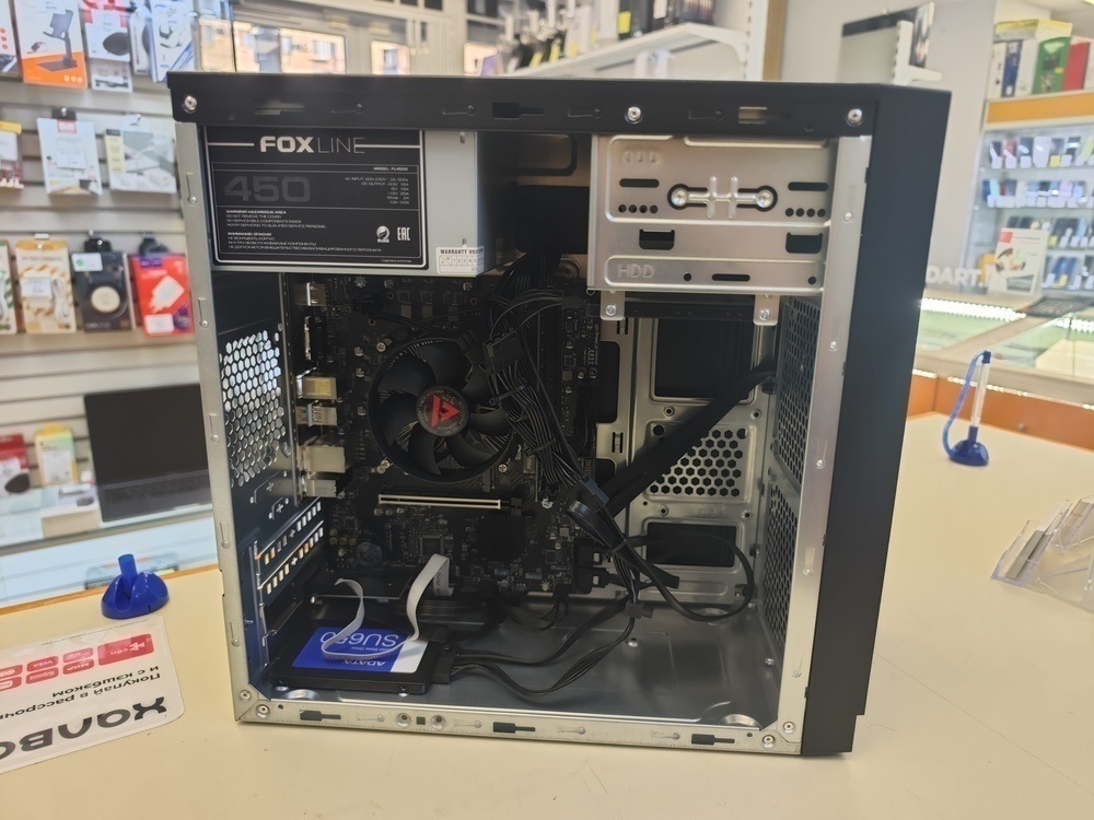 Системный блок Noname No Model; Core I3-12100F, Intel UHD Graphics 730, 16 Гб, 240 Гб, Нет