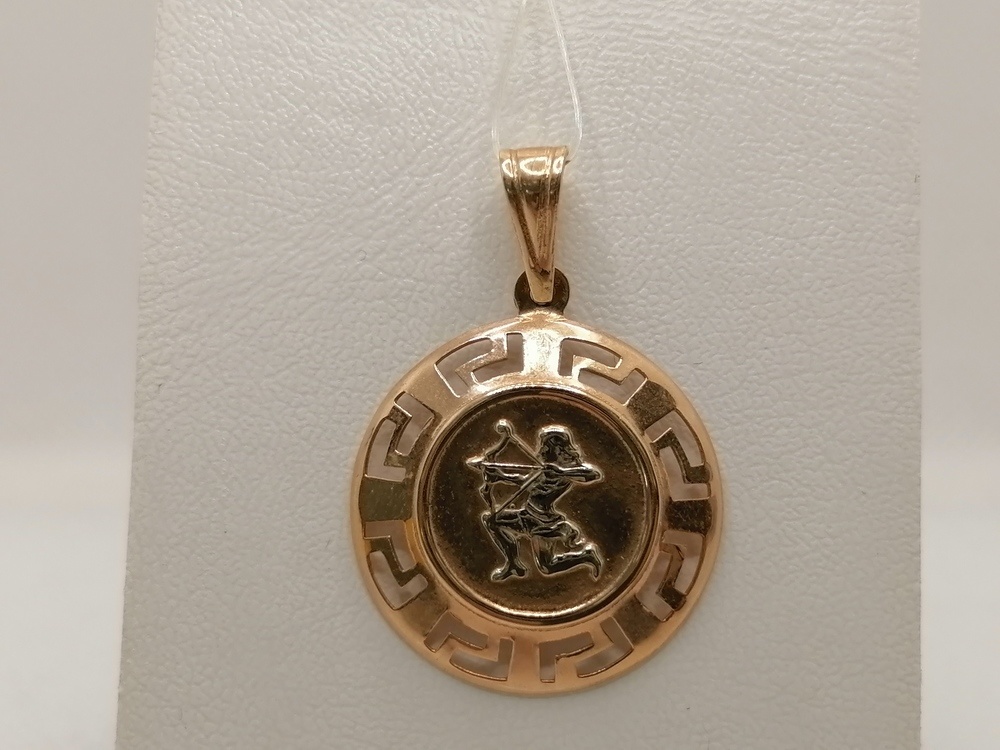 ПОДВЕСКА ЗНАК ЗОДИАКА без камня (Au 585)
