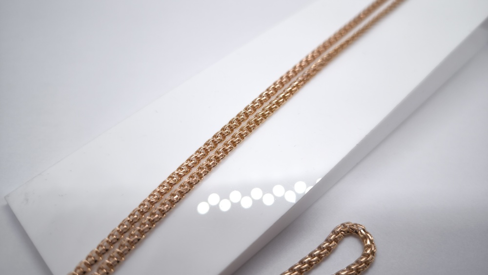 ЦЛБС585 ЦЕПЬ ПОЛНОВЕСНАЯ Бисмарк (Au 585)