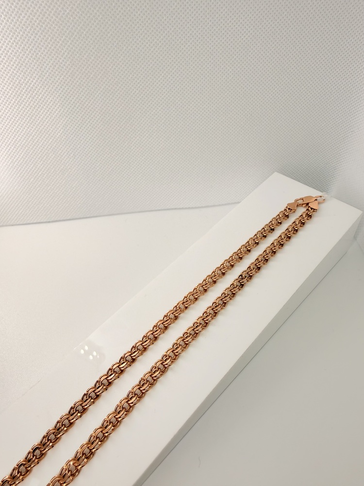 ЦПБС585 ЦЕПЬ ПУСТОТЕЛАЯ Бисмарк (Au 585)