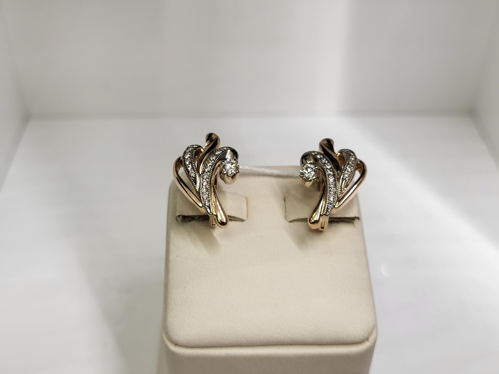 СЕРЬГИ БРИЛЛИАНТ (Au 585)