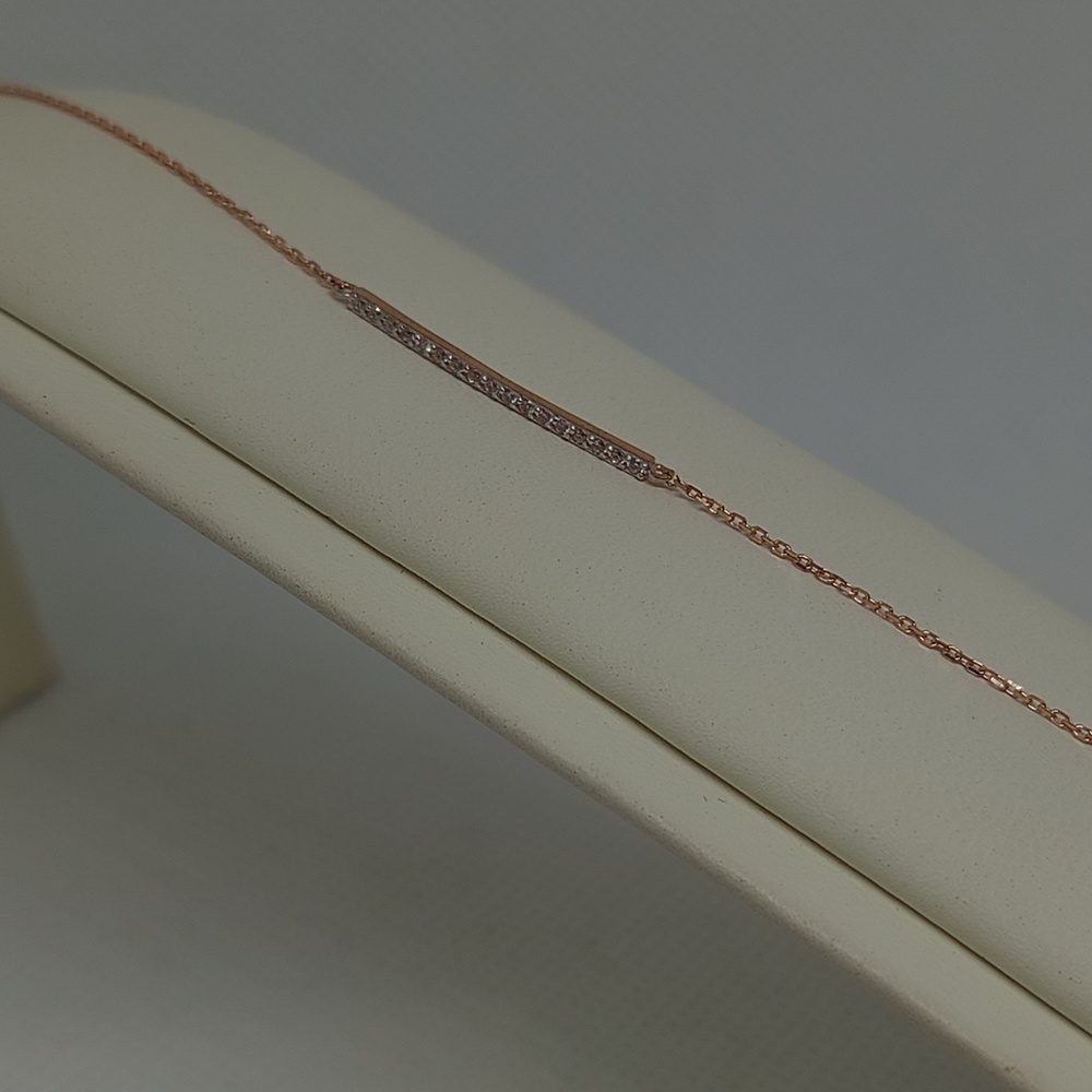 БРАСЛЕТ С КАМНЯМИ (Au 585)