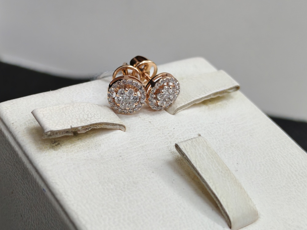 СЕРЬГИ БРИЛЛИАНТ (Au 585)