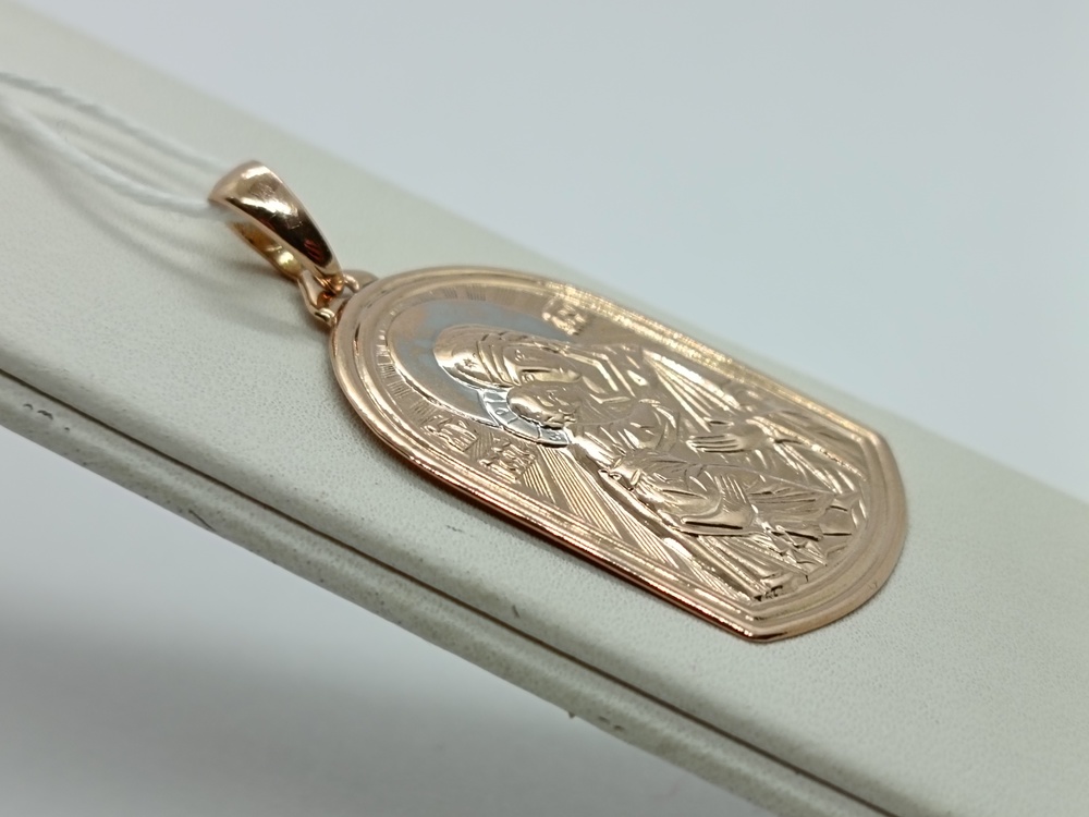 ПОДИБК585 ПОДВЕСКА ИКОНА БЕЗ КАМНЯ (Au 585)