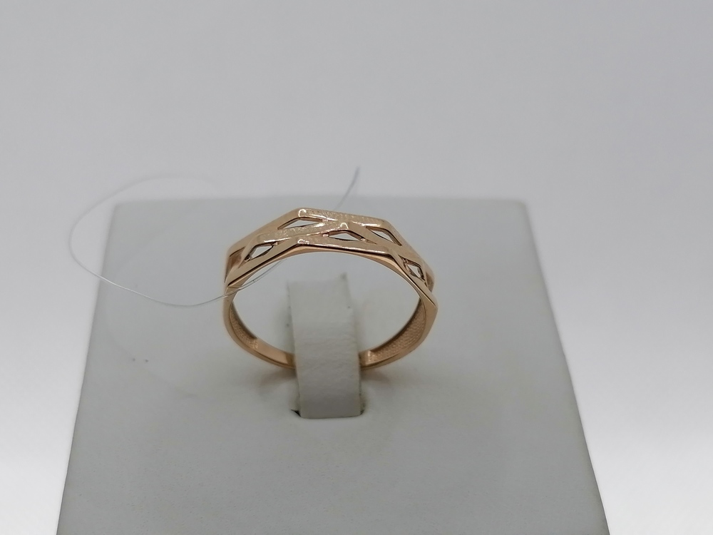 КОЛЬЦО БЕЗ КАМНЯ (Au 585)