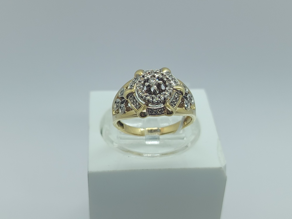 КОЛЬЦО БРИЛЛИАНТ Au 585