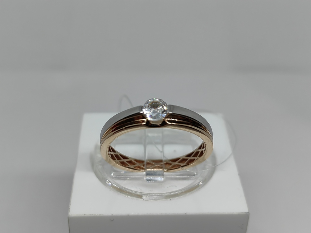 КОЛЬЦО С КАМНЕМ (Au 585)