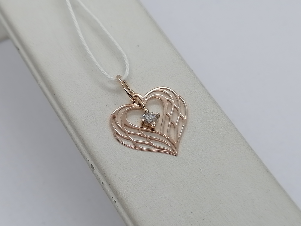 ПОДВЕСКА БРИЛЛИАНТ Au 585