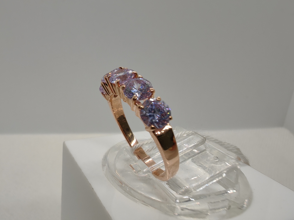 КОЛКМИ585 КОЛЬЦО С КАМНЯМИ (Au 585)