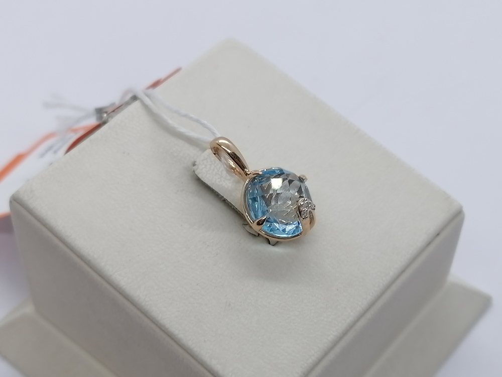 ПОДВЕСКА С КАМНЯМИ (Au 585)