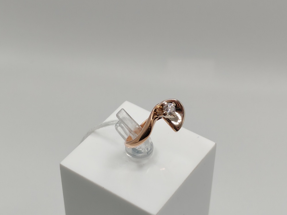 КОЛЬЦО БРИЛЛИАНТ Au 585