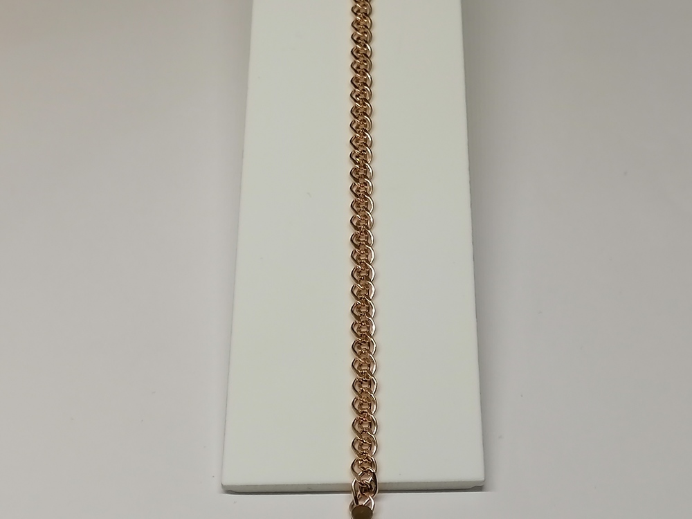 7080155П-20 БРАСЛЕТ ПУСТОТЕЛЫЙ Нона (Au 585)